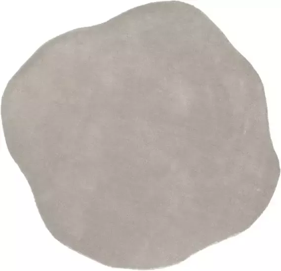Leitmotiv Carpet Organic Diamond large wool light grey