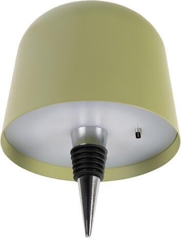 Leitmotiv Bottle Lamp Cone Hat LED Tea green