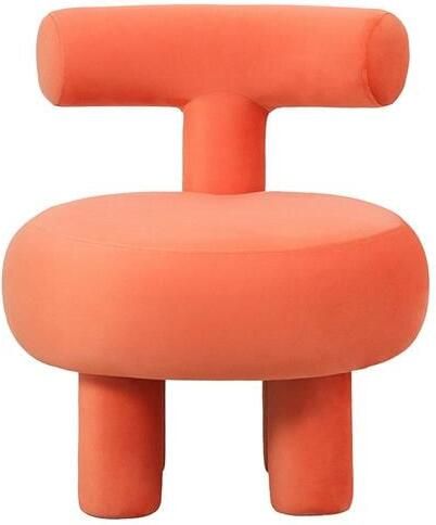 Leitmotiv Stoel Abrazo Oranje 58x58x67cm Scandinavisch - Foto 2