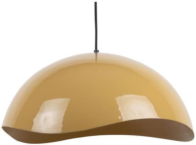 Leitmotiv Hanglamp Waved Large Honinggeel