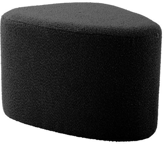 Leitmotiv Poef Ada Organic Large Zwart 60x47x38cm Scandinavisch - Foto 2