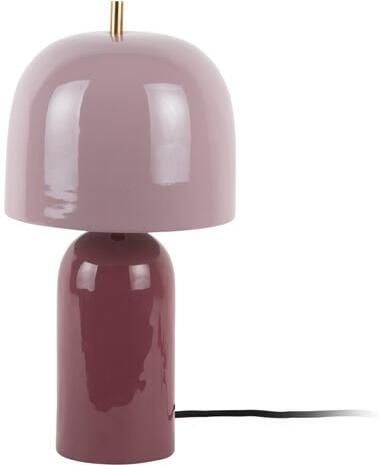 Leitmotiv Tafellamp Rico Dark mauve & soft lavender