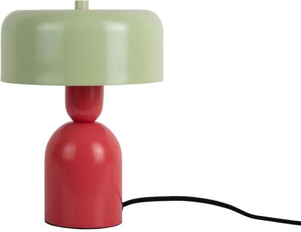 Leitmotiv Tafellamp Double Funky Scarlet red & soft green