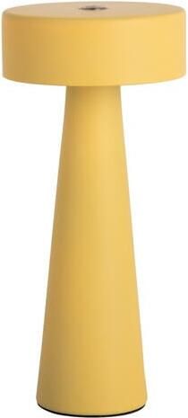 Leitmotiv Tafellamp Mini LED Ring Heldergeel