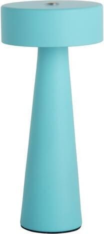 Leitmotiv Tafellamp Mini LED Ring Turquoise blue