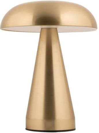 Leitmotiv Tafellamp Rachel LED Geborsteld goud