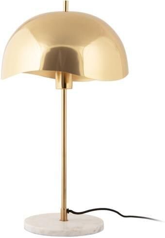 Leitmotiv Tafellamp Waved Dome Verguld