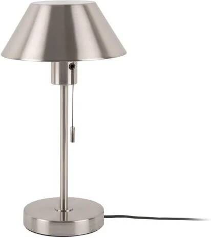 Leitmotiv Table lamp Office Retro metal brushed nickel plated