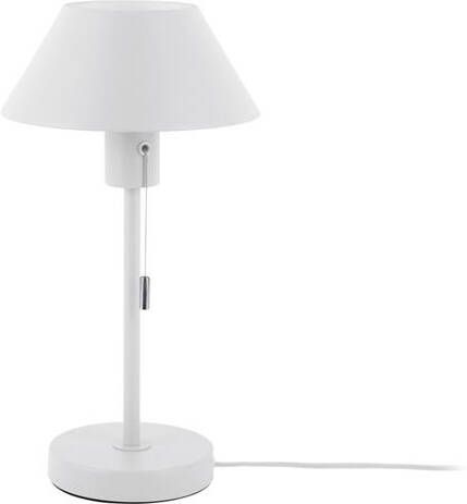 Leitmotiv Table lamp Office Retro metal white