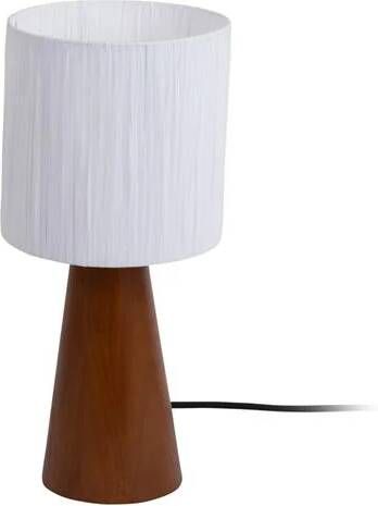 Leitmotiv Tafellamp Sheer Oval 33cm hoog Ivoor - Foto 2