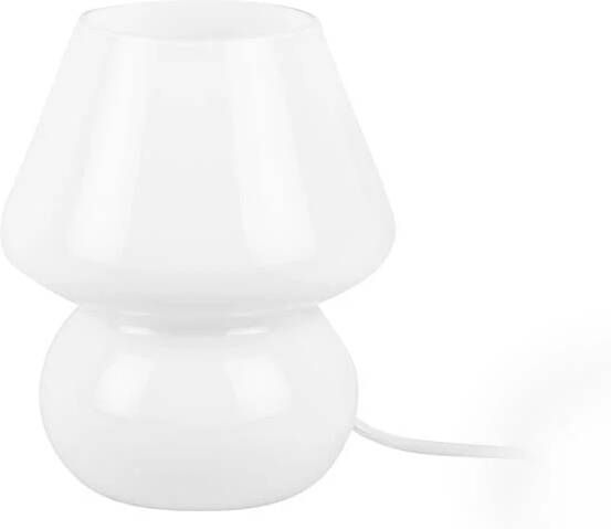 Leitmotiv Tafellamp Glass Vintage Wit Ø16cm - Foto 1