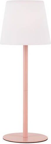 Leitmotiv Tafellamp Outdoors Roze 15x15x40cm - Foto 1