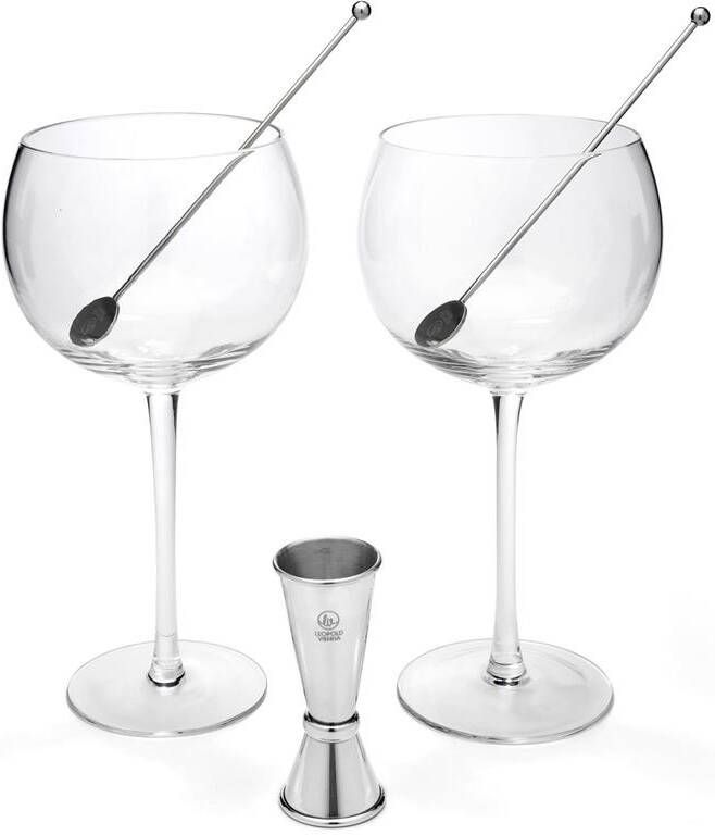 Leopold Vienna Gin Tonic set 5-delig