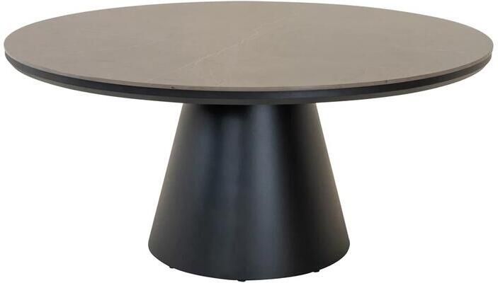 Lesli Living Daxx eettafel Ø160 cm matt antraciet