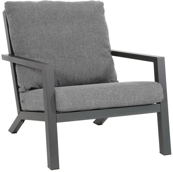 Lesli Living Loungestoel Down Town grijs