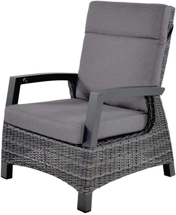 Lesli Living Loungestoel Prato Forte grijs