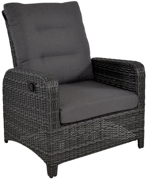 Lesli Living Loungestoel Soho Forte antraciet