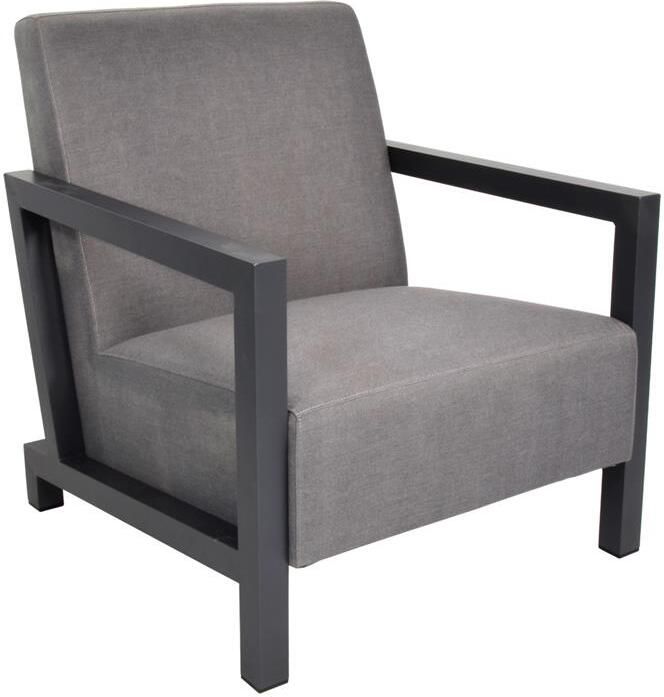 Lesli Living Loungestoel Verona antraciet