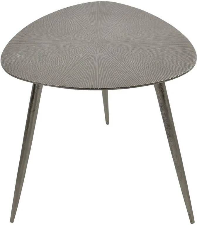 Lesli Living Shine bijzettafel brush 42 cm