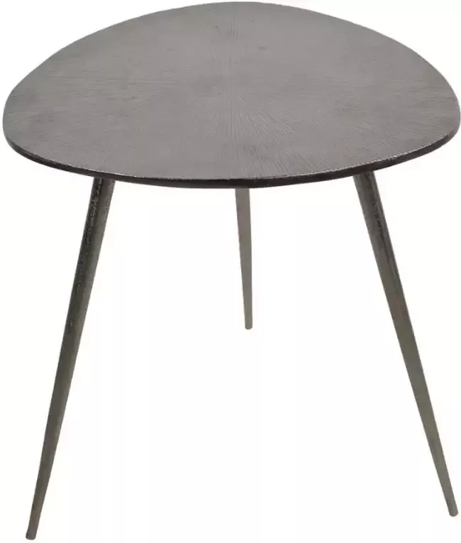 Lesli Living Shine bijzettafel brush 51 cm