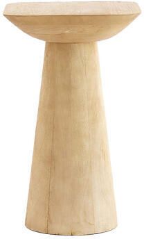 Light & Living Bijzettafel DEGO Ø33x53cm Bruin - Foto 2