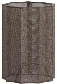 Light & Living Cilinder lampenkap Disli Donkerbruin Ø18cm