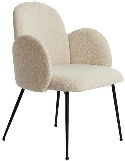 Light & Living Eetkamerstoel CHIBA 59x62x86cm Wit Set van 2 - Foto 2