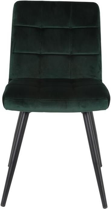 Light & Living Light&living Eetkamerstoel 50 5x44 5x82 cm OLIVE velvet donker groe... - Foto 2