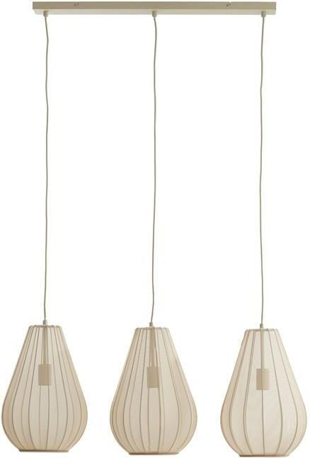 Light & Living Hanglamp ITELA 80x8x40cm Bruin