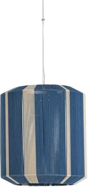 Light & Living Hanglamp Kozana Donkerblauw Ø48cm
