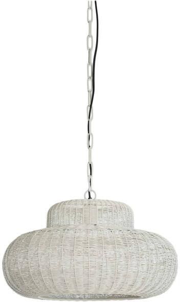 Light & Living Hanglamp Piedra Metaal Crème