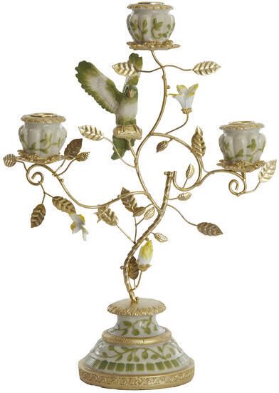 Light & Living Kandelaar PARROT 26x13x37cm Wit