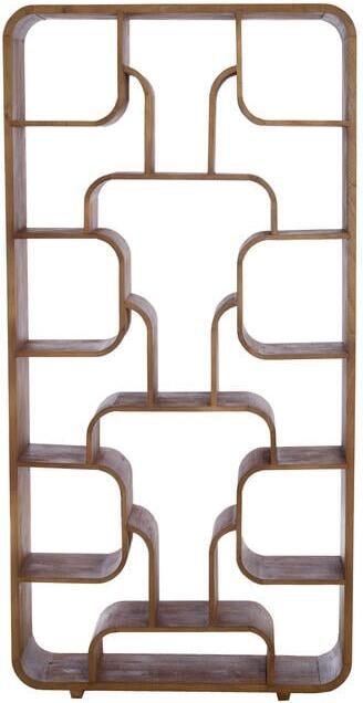 Light & Living Kast open LABARE 100x30x200cm Bruin - Foto 2