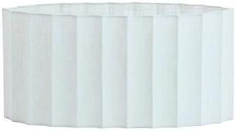 Light & Living Lampenkap ovaal Disli Wit 45x21x22cm