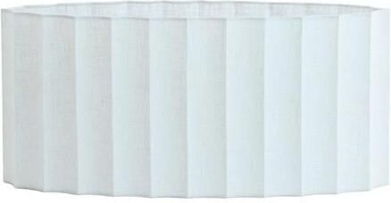 Light & Living Lampenkap ovaal Disli Wit 58x24x27cm