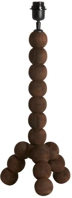 Light & Living Tafellamp Veglio Mangohout Donkerbruin (excl. kap)