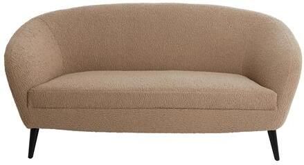 Light & Living Light&living Bank 160x72x79 cm ALMOND teddy zand+hout zwart - Foto 2