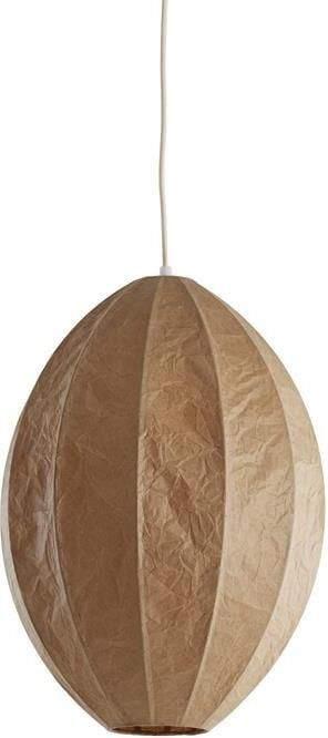 Light & Living Light&living Hanglamp Ø38x51 cm MILATOS kraftpapier bruin