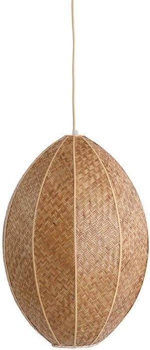 Light & Living Light&living Hanglamp Ø38x51 cm MILATOS webbing bruin