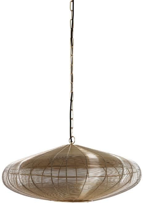 Light & Living Light&living Hanglamp Ø60x23 cm BAHOTO licht goud