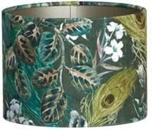 Light & Living Light&living Kap cilinder 20-20-15 cm XENIA FLORA groen