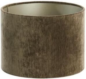 Light & Living Light&living Kap cilinder 25-25-18 cm BAYOU mos groen