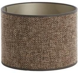 Light & Living Light&living Kap cilinder 25-25-18 cm SAVERNA donker bruin