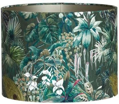 Light & Living Light&living Kap cilinder 40-40-30 cm XENIA FLORA groen