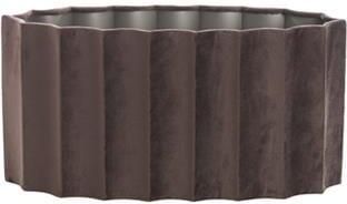 Light & Living Light&living Kap ovaal recht smal 38-17 5-19 cm DISLI velvet donker...