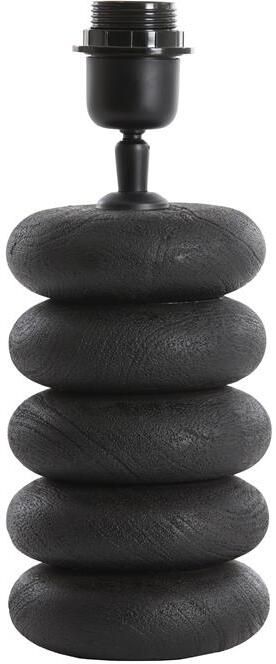 Light & Living Light&living Lampvoet Ø12x21 cm BUDONGO hout zwart