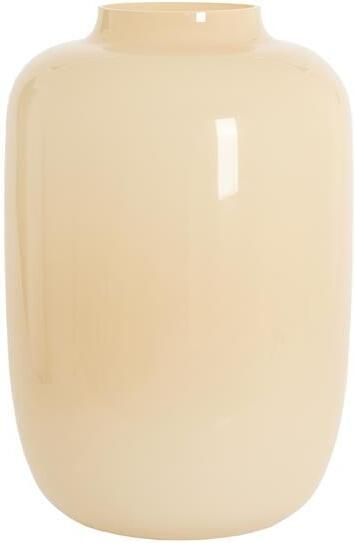 Light & Living Light&living Vaas Ø34x50 cm KOBALA glas crème