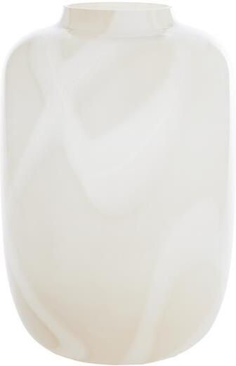 Light & Living Light&living Vaas Ø34x50 cm KOBALA glas zand-crème