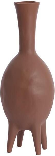 Light & Living Light&living Vaas deco 23x20x62 5 cm NUGINA mat terra