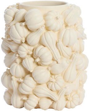 Light & Living Light&living Vaas deco Ø27 5x33 cm PUMPKIN crème